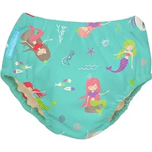 Charlie Banana 2in1 Swim Diaper & Training Pants Mermaid Jade L