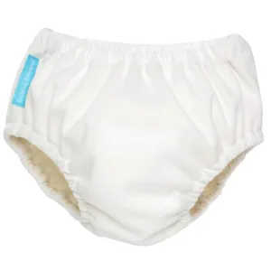 Charlie Banana 2in1 Swim Diaper & Training Pants White L