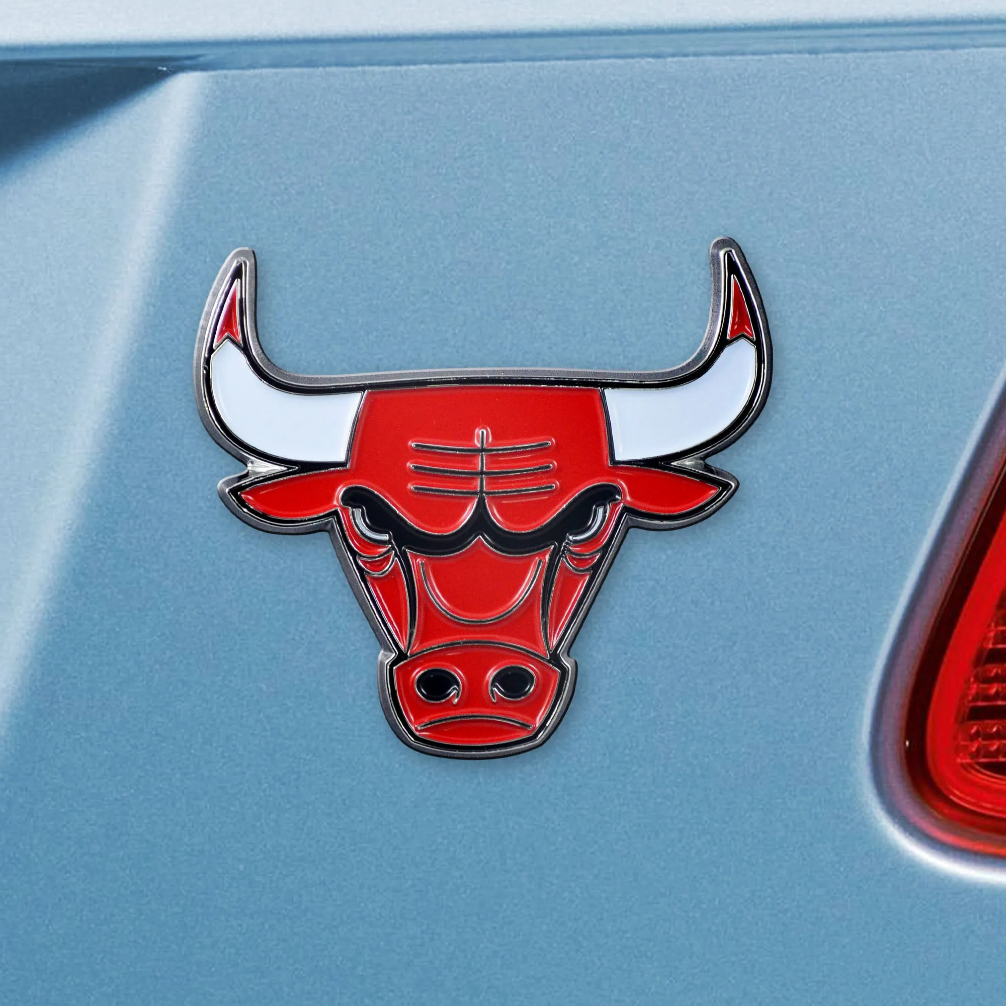 Chicago Bulls 3D Color Metal Emblem