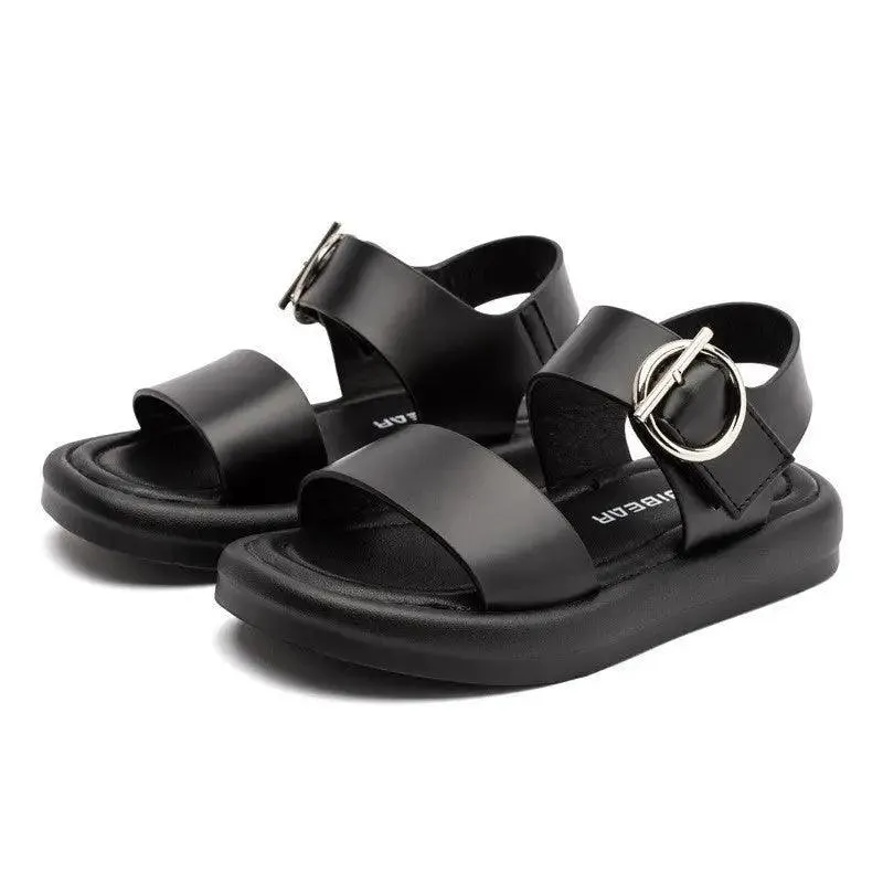 Children's Breathable Flat Sandals with Velcro