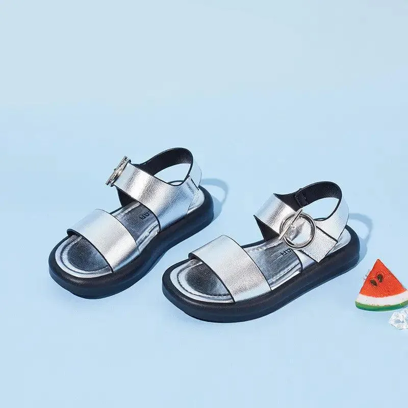 Children's Breathable Flat Sandals with Velcro