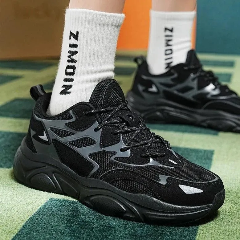 Chunky Breathable Sneakers for Men and Women: Walking Casual Shoes - AN411