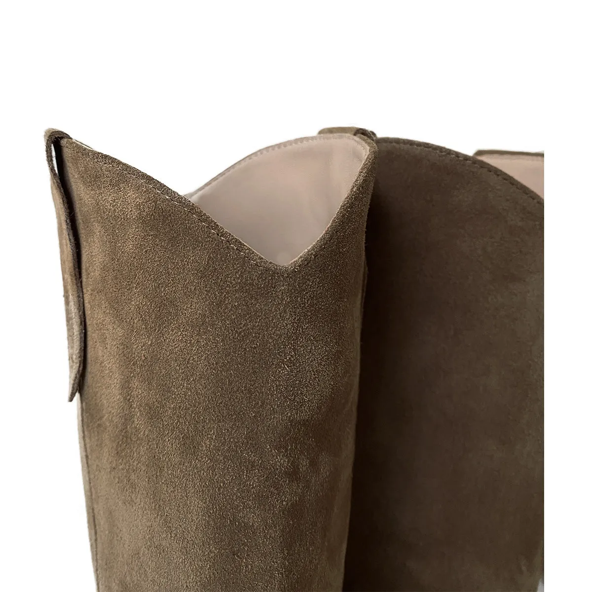 Clivia suede, taupe