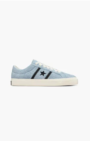 Converse One Star Academy Pro Suede Shoe, Out of the Blue/Egret/Black