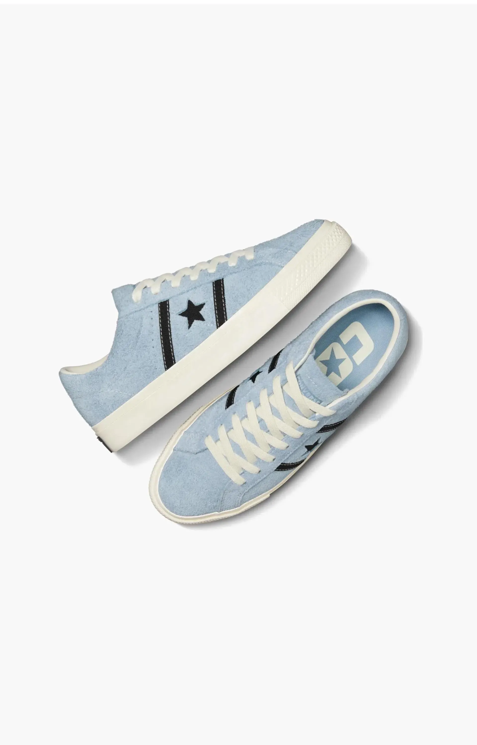 Converse One Star Academy Pro Suede Shoe, Out of the Blue/Egret/Black