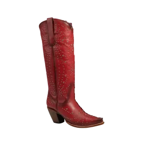 Corral Women's Crystals & Studs Sequence Red Boots