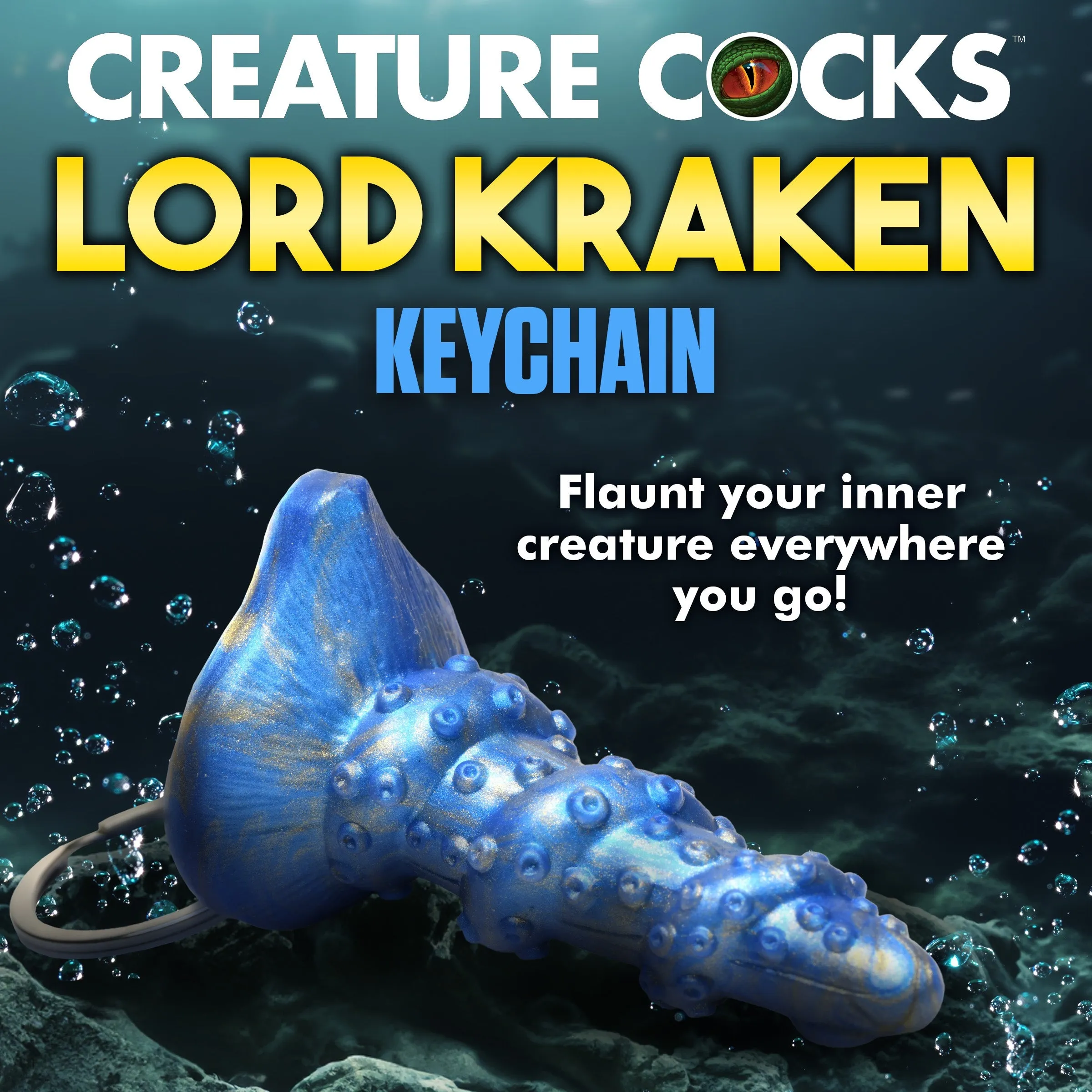 Creature Cocks Mini Dildo Keychain