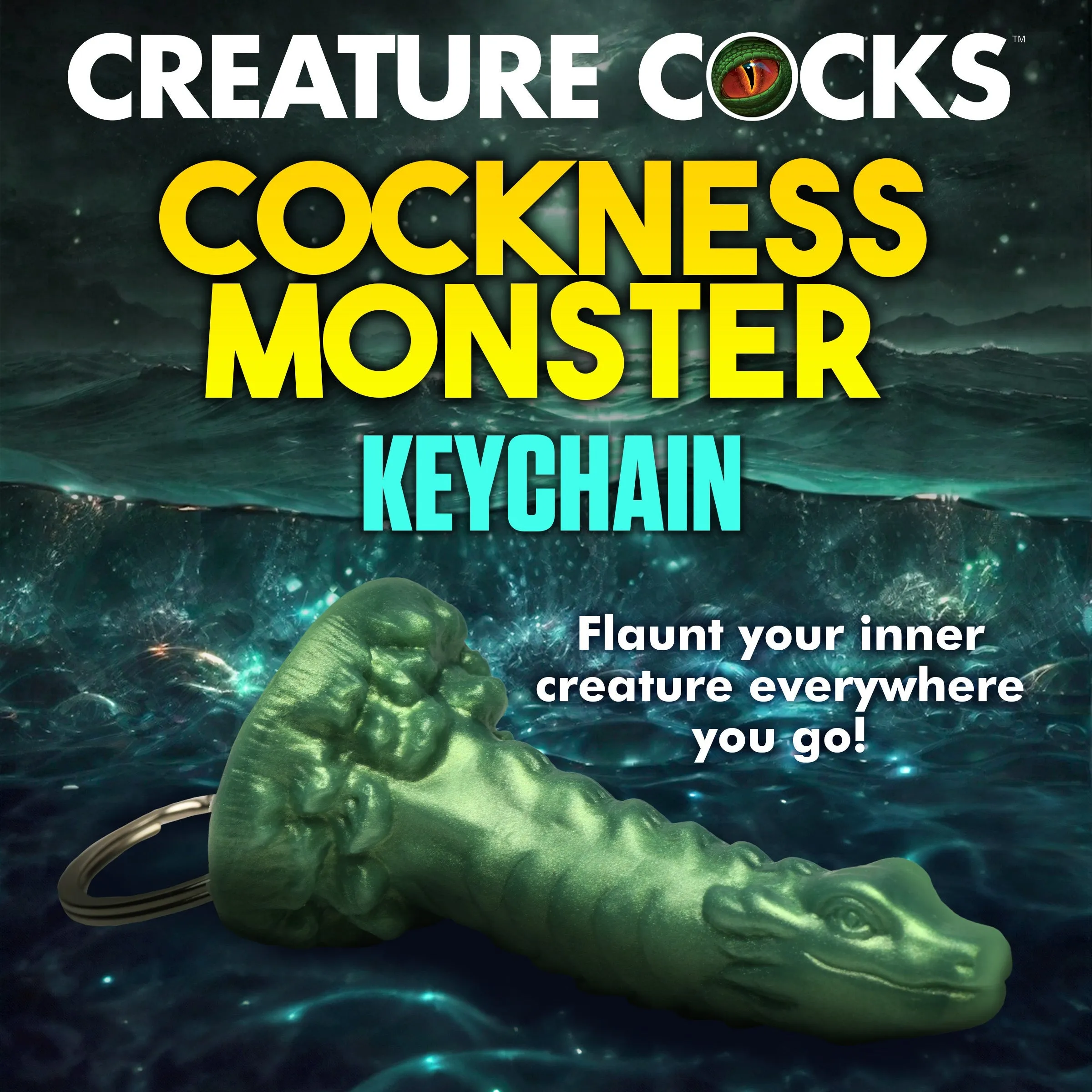 Creature Cocks Mini Dildo Keychain