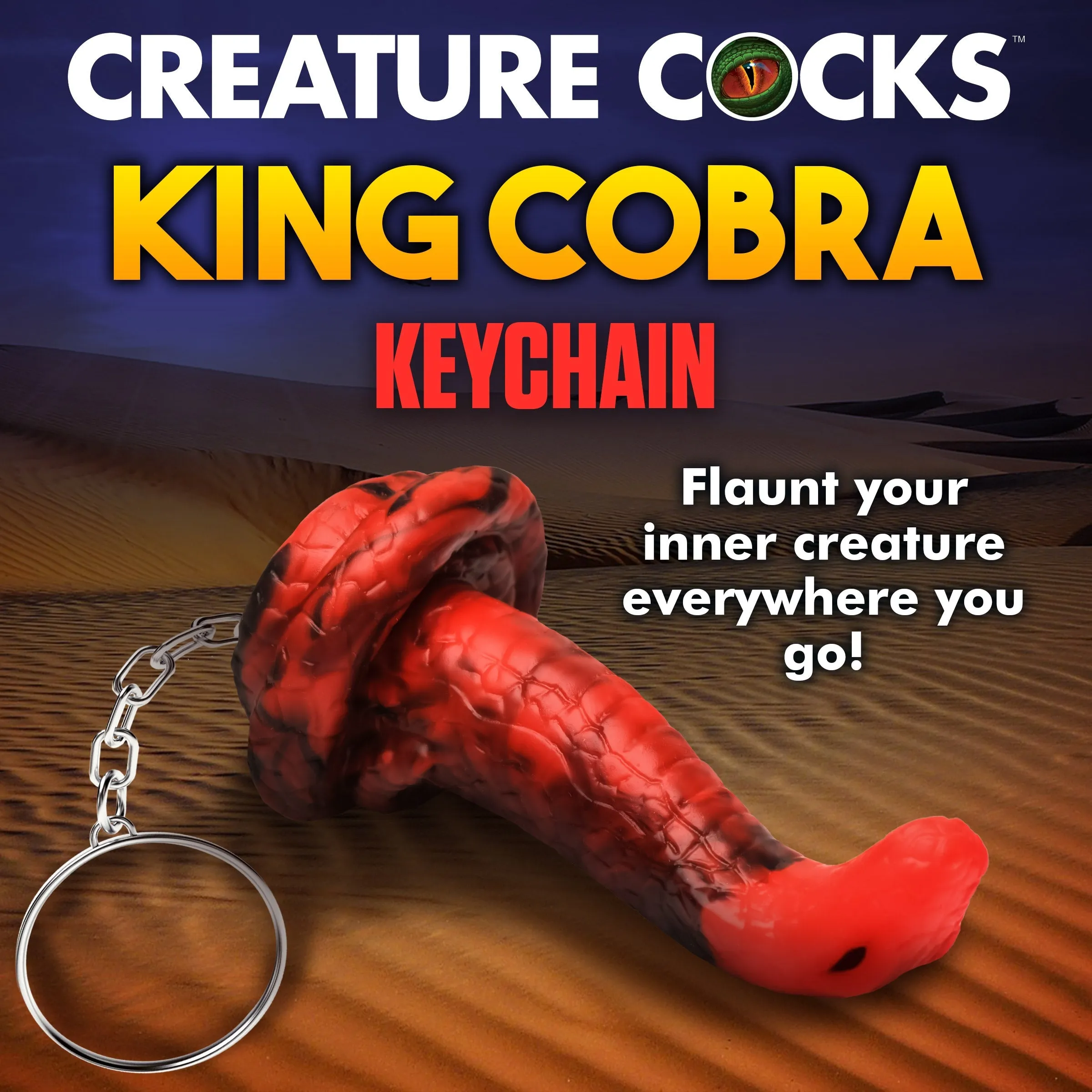 Creature Cocks Mini Dildo Keychain