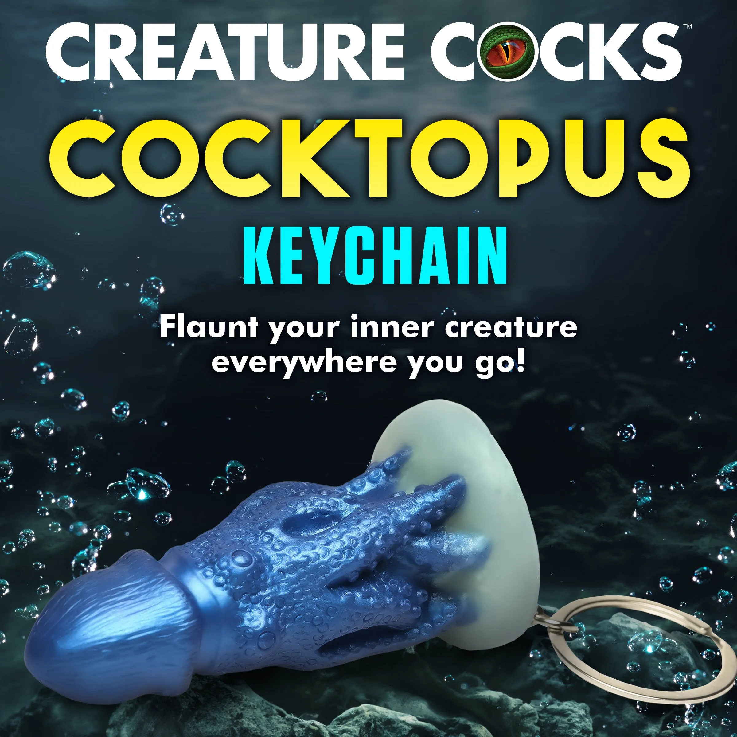 Creature Cocks Mini Dildo Keychain