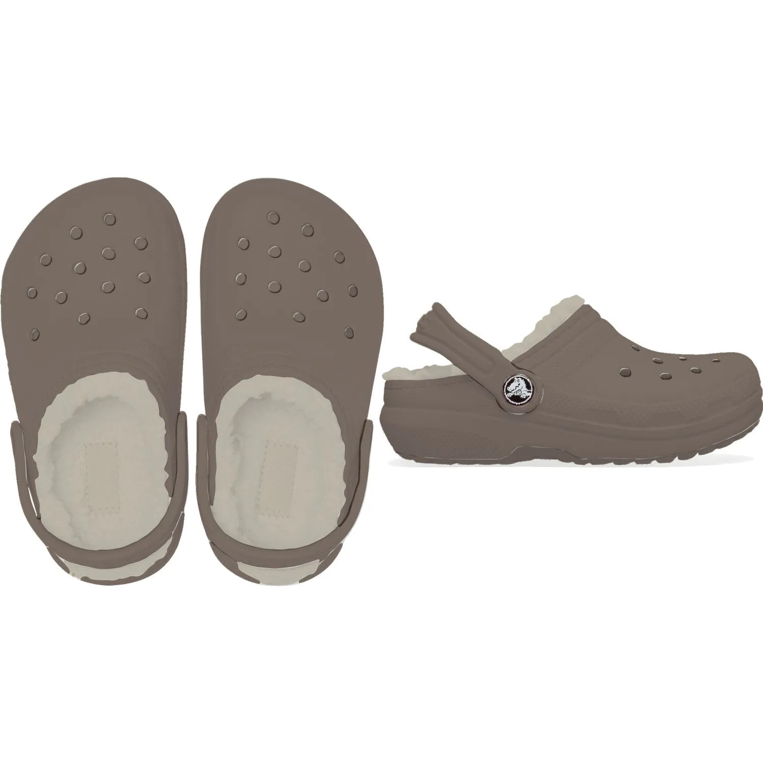 Crocs Mushroom/Bone Classic Lined Clog