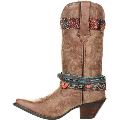 Crushâ by DurangoÂ Womens Accessorized Western Boot