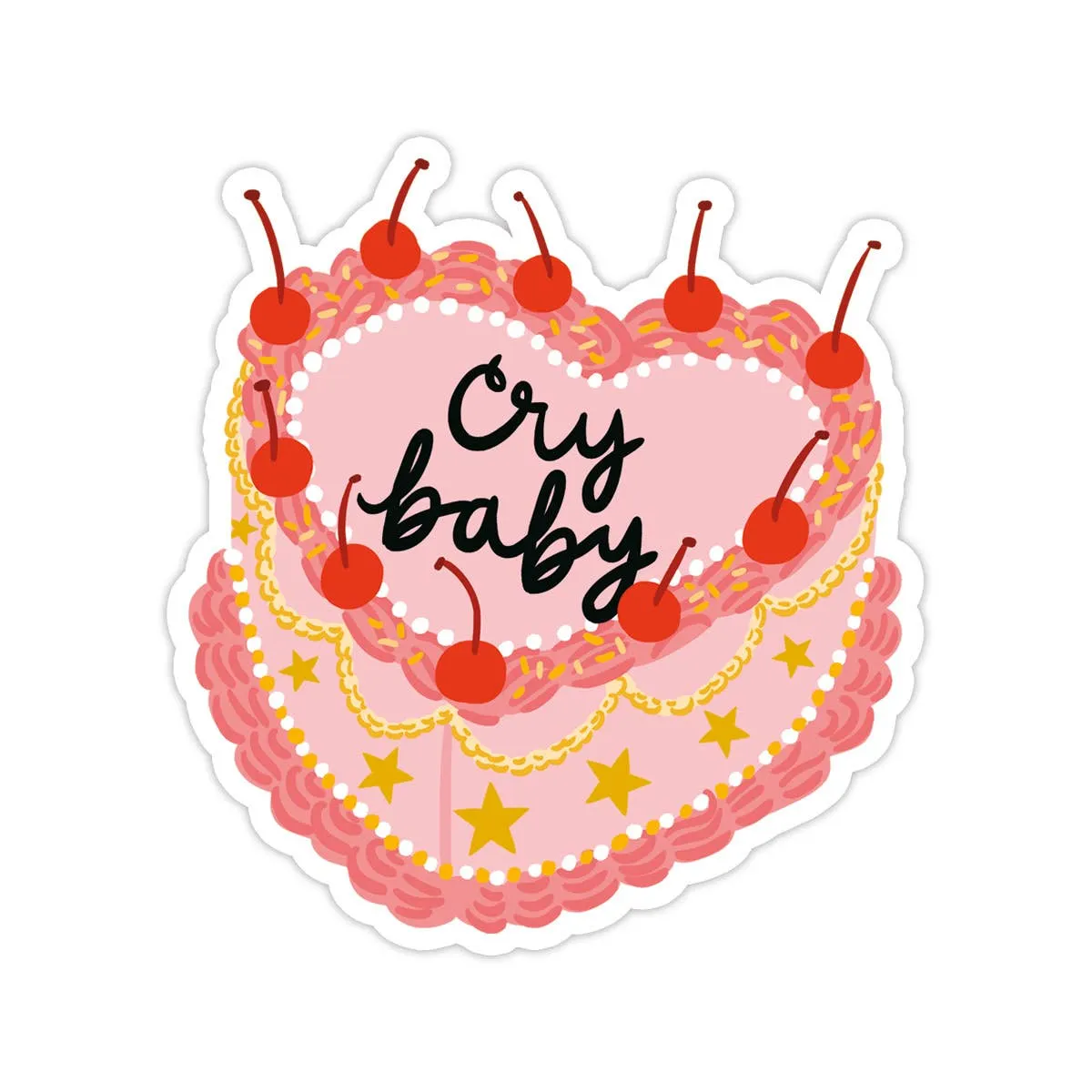 Cry Baby Sticker