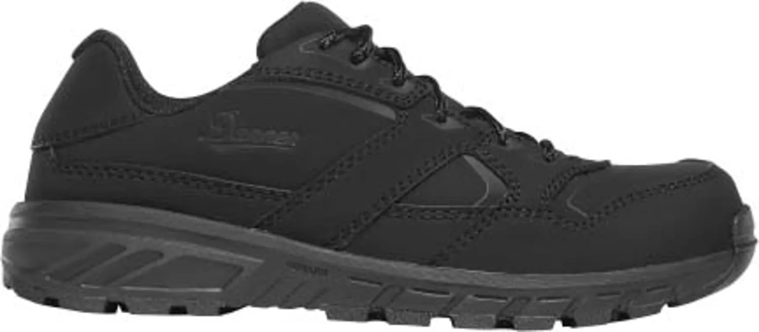 Danner Run Time EVO Womens Black Faux Leather CT EH Work Shoes