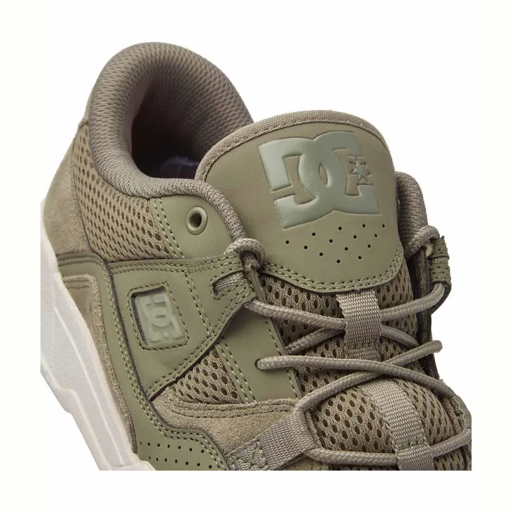 Dc Shoes Construct Army Olive Skate Shoes