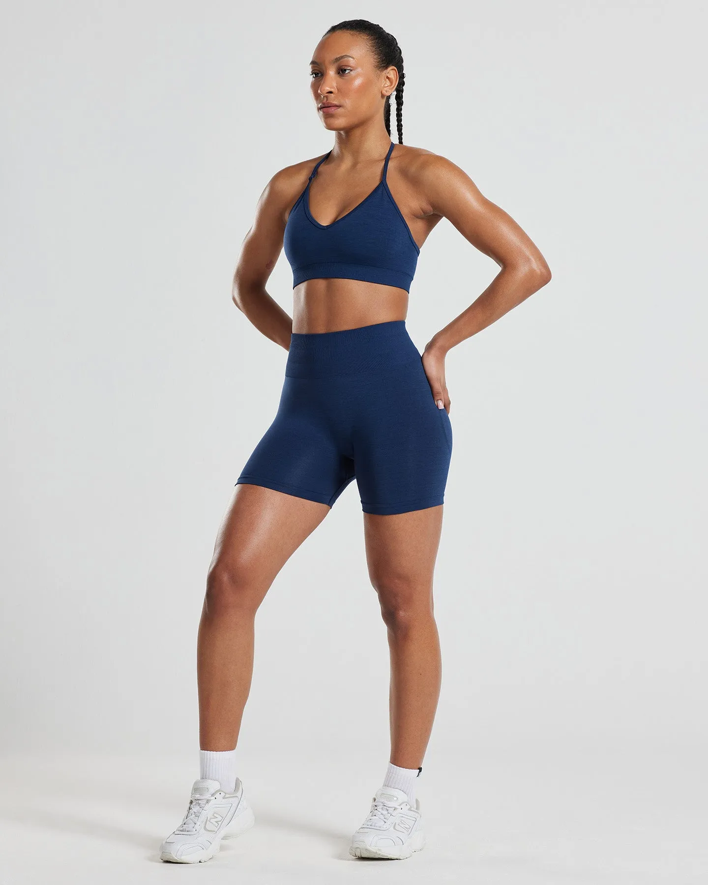 Define Scrunch Seamless Shorts | Sapphire Blue