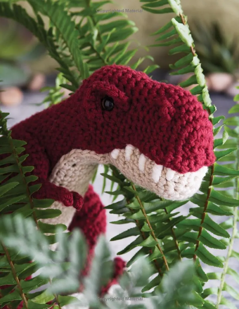 Dinosaurs to Crochet: Playful Patterns for Crafting Cuddly Prehistoric Wonders