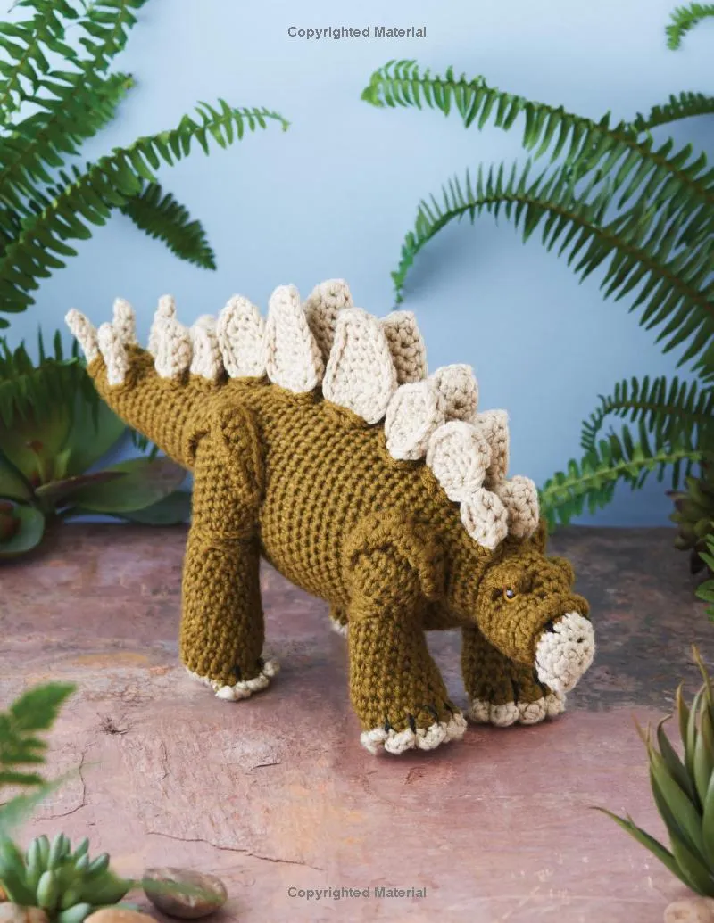 Dinosaurs to Crochet: Playful Patterns for Crafting Cuddly Prehistoric Wonders