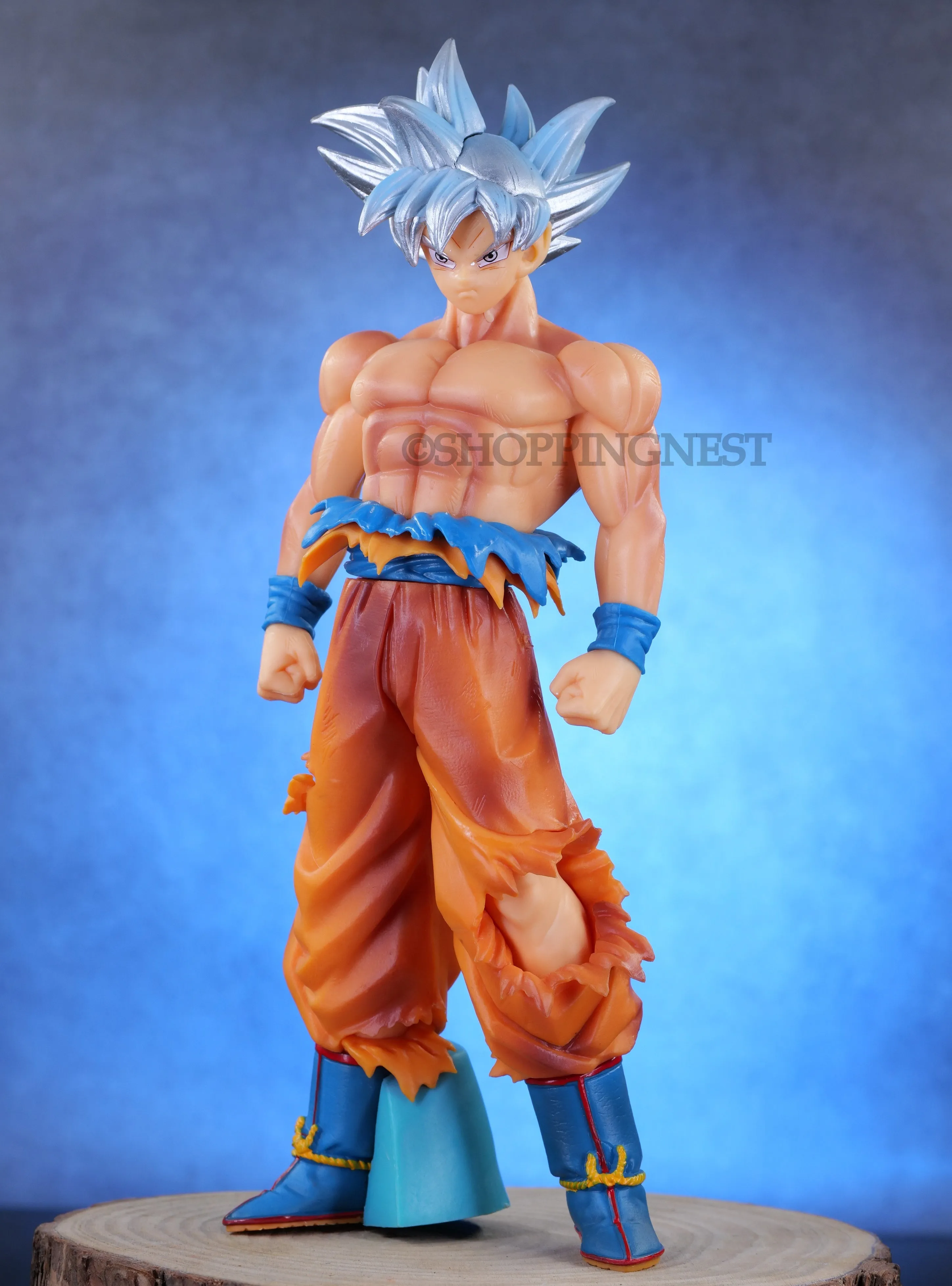 Dragon Ball Z | Goku Super Saiyan SSJ Perfected Ultra Instinct Anime Action Figure | 28 Cm |