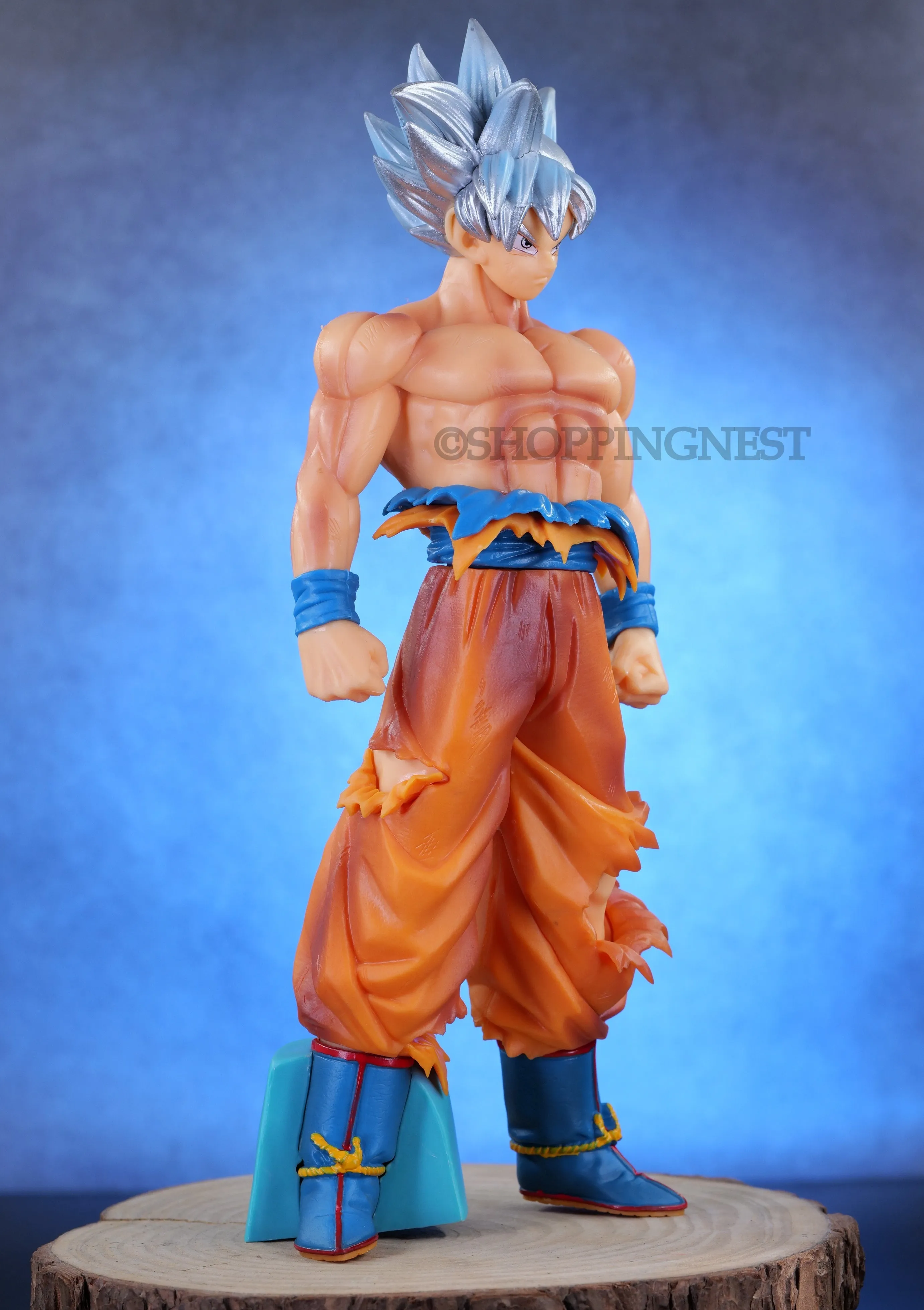 Dragon Ball Z | Goku Super Saiyan SSJ Perfected Ultra Instinct Anime Action Figure | 28 Cm |