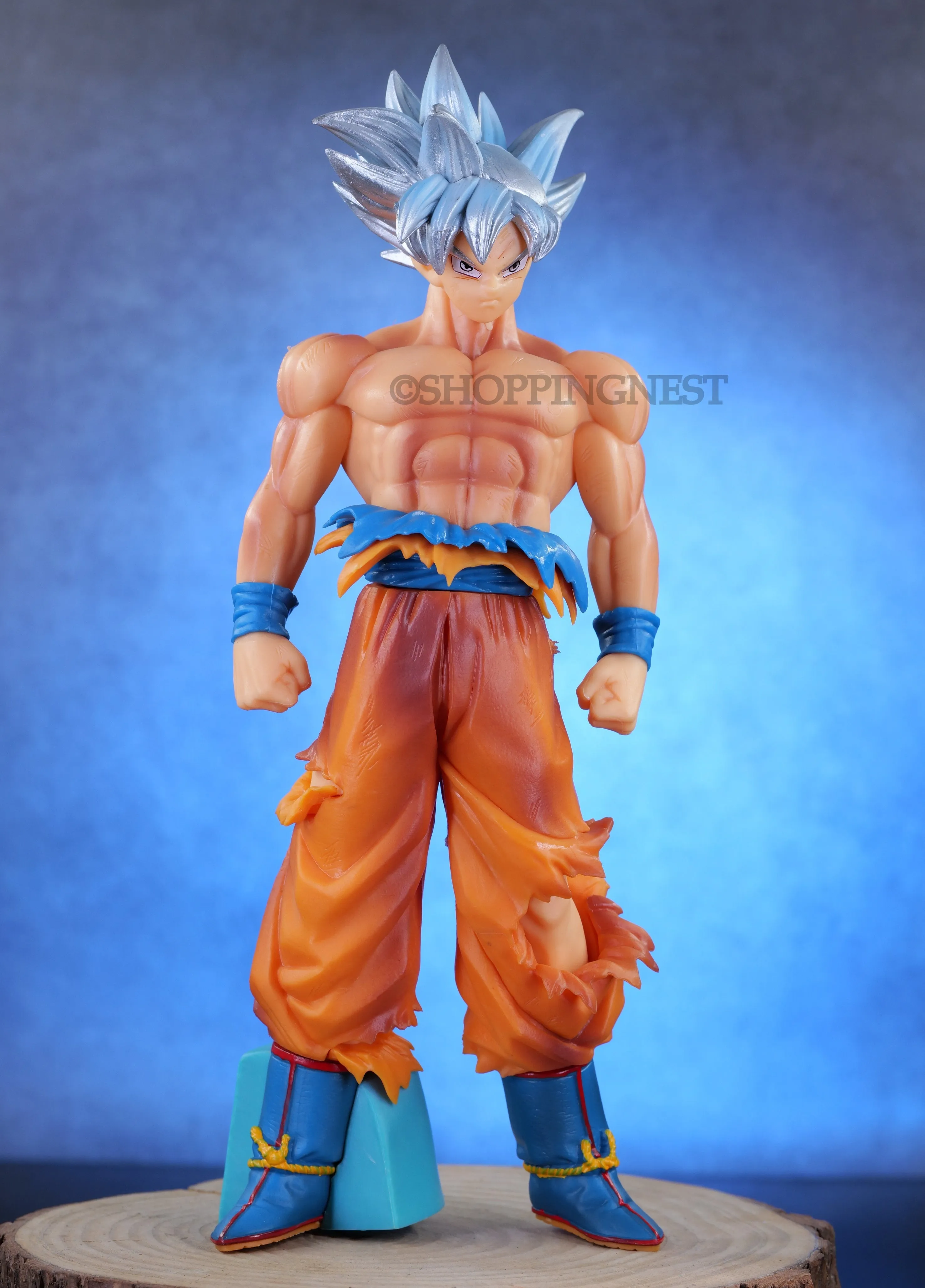 Dragon Ball Z | Goku Super Saiyan SSJ Perfected Ultra Instinct Anime Action Figure | 28 Cm |