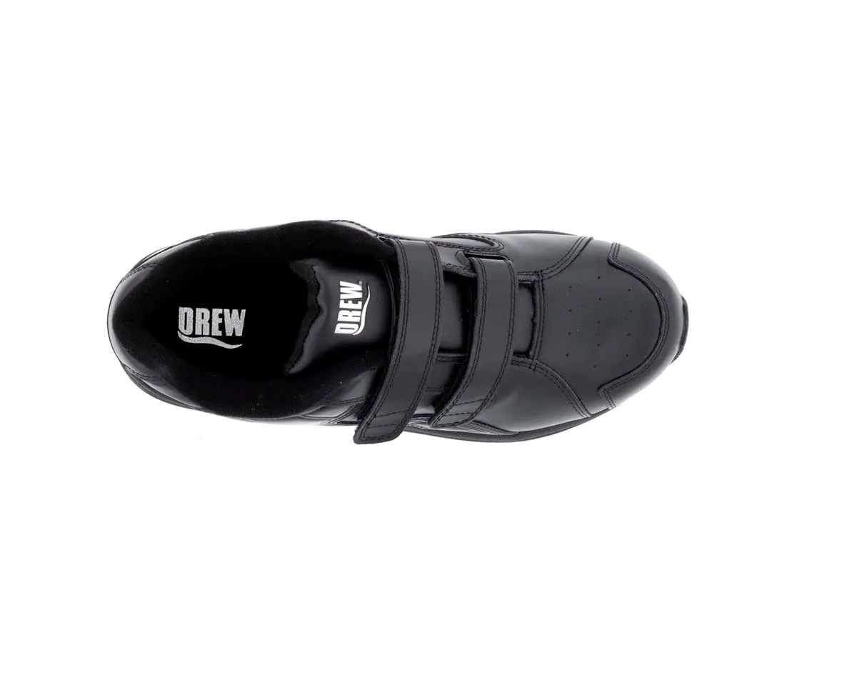 Drew Force V Mens Athletic Shoe In Black Calf