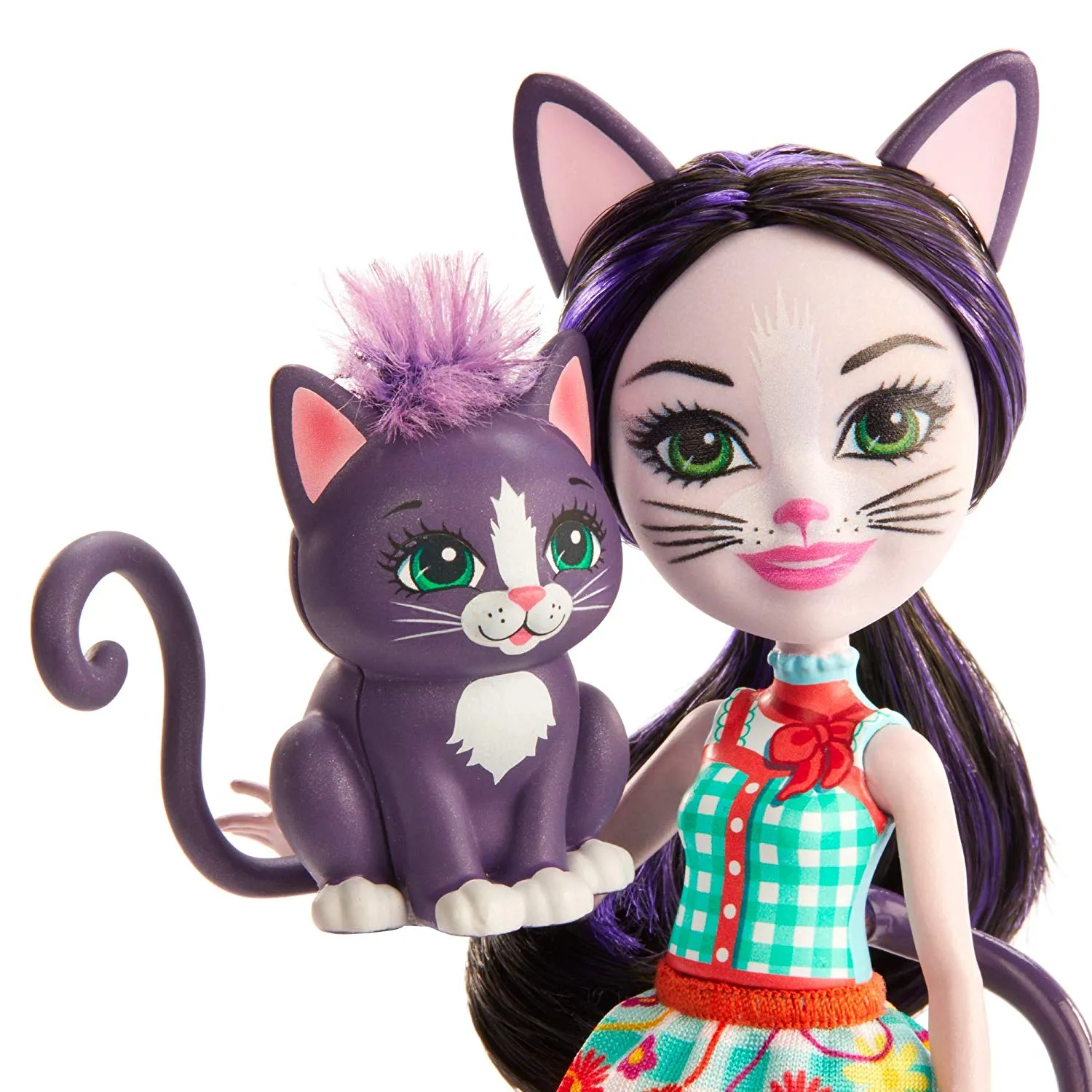 Enchantimals Ciesta Cat Doll and Climber Animal Friend Figure