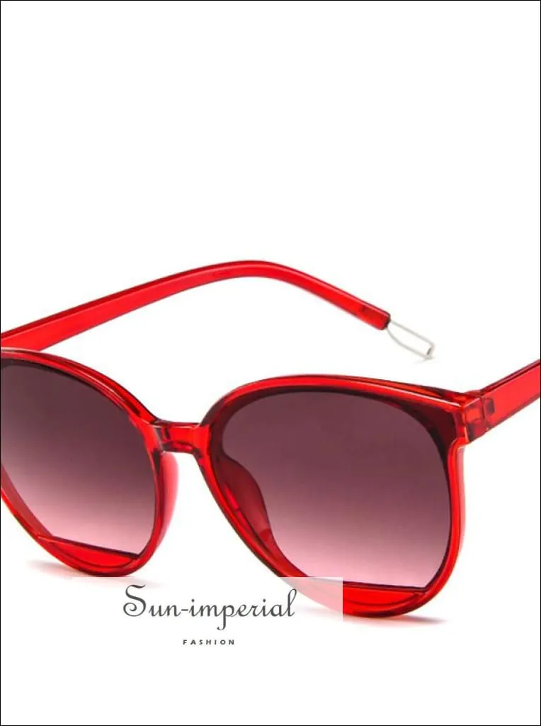 Fashion Sunglasses Women Vintage Metal Eyeglasses Mirror Classic Vintage Sunniness