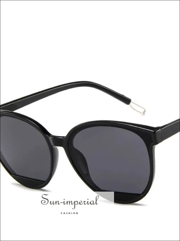 Fashion Sunglasses Women Vintage Metal Eyeglasses Mirror Classic Vintage Sunniness