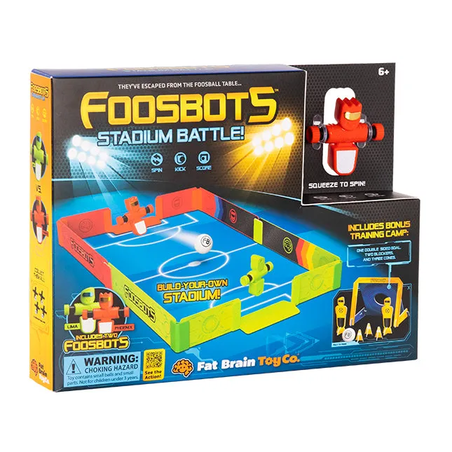 Fat Brain Toys Foosbots Stadium Battle Set