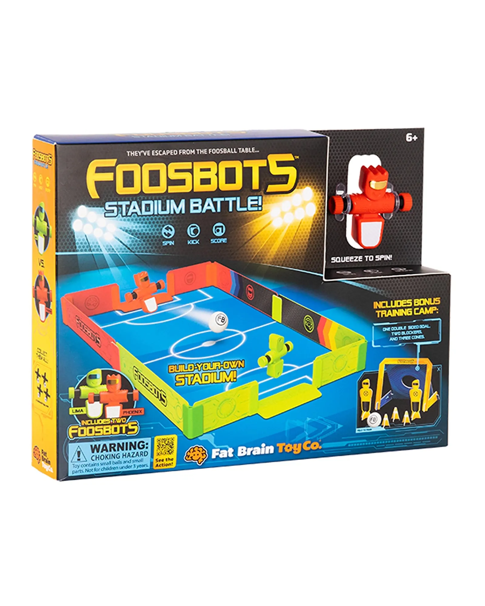 Fat Brain Toys Foosbots Stadium Battle Set