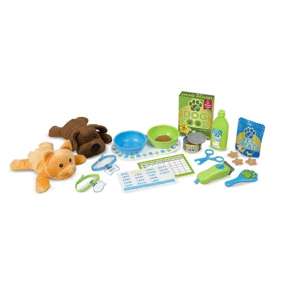 Feeding & Grooming Pet Care Set