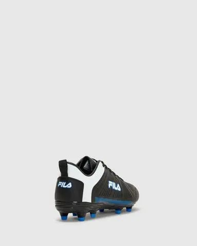 FILA MEN'S ERBA BLACK/BLUE FOOTBALL BOOTS