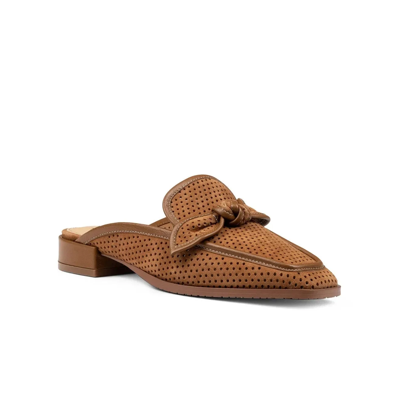 FINAL SALE NYDJ Tillie Mule in Cognac