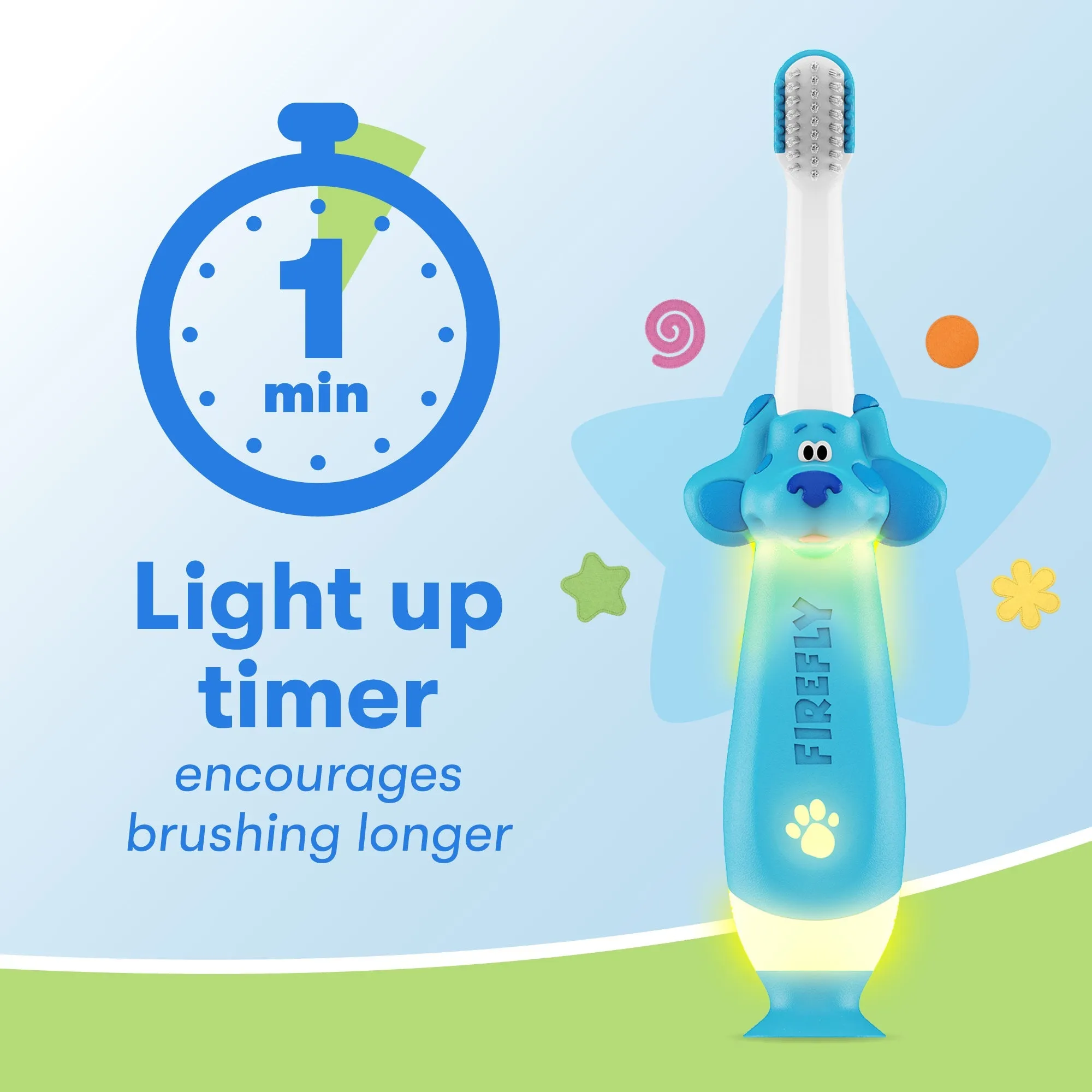 First Firefly Blue's Clues Training Light Up Toothbrush, 1 Count