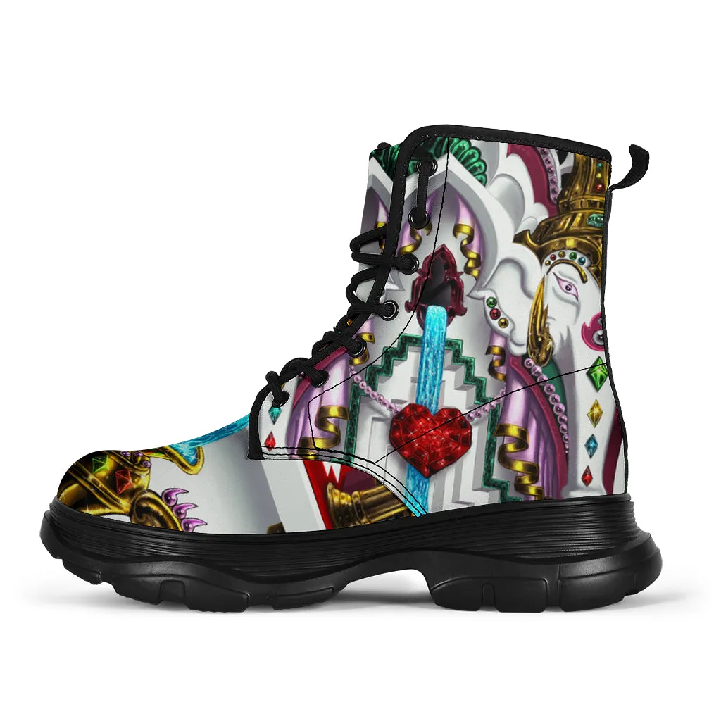 GANESHA CHUNKY BOOTS | SALVIA DROID