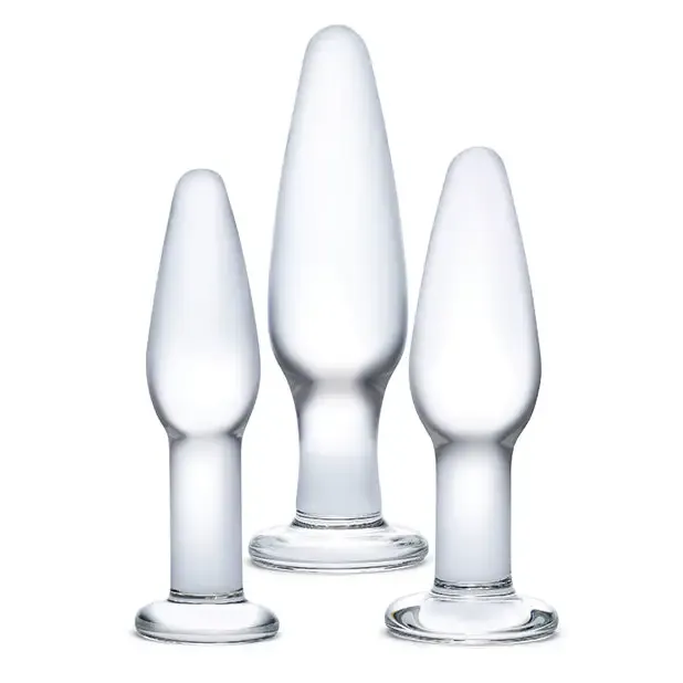 Glas 3-Piece Glass Anal Training Set