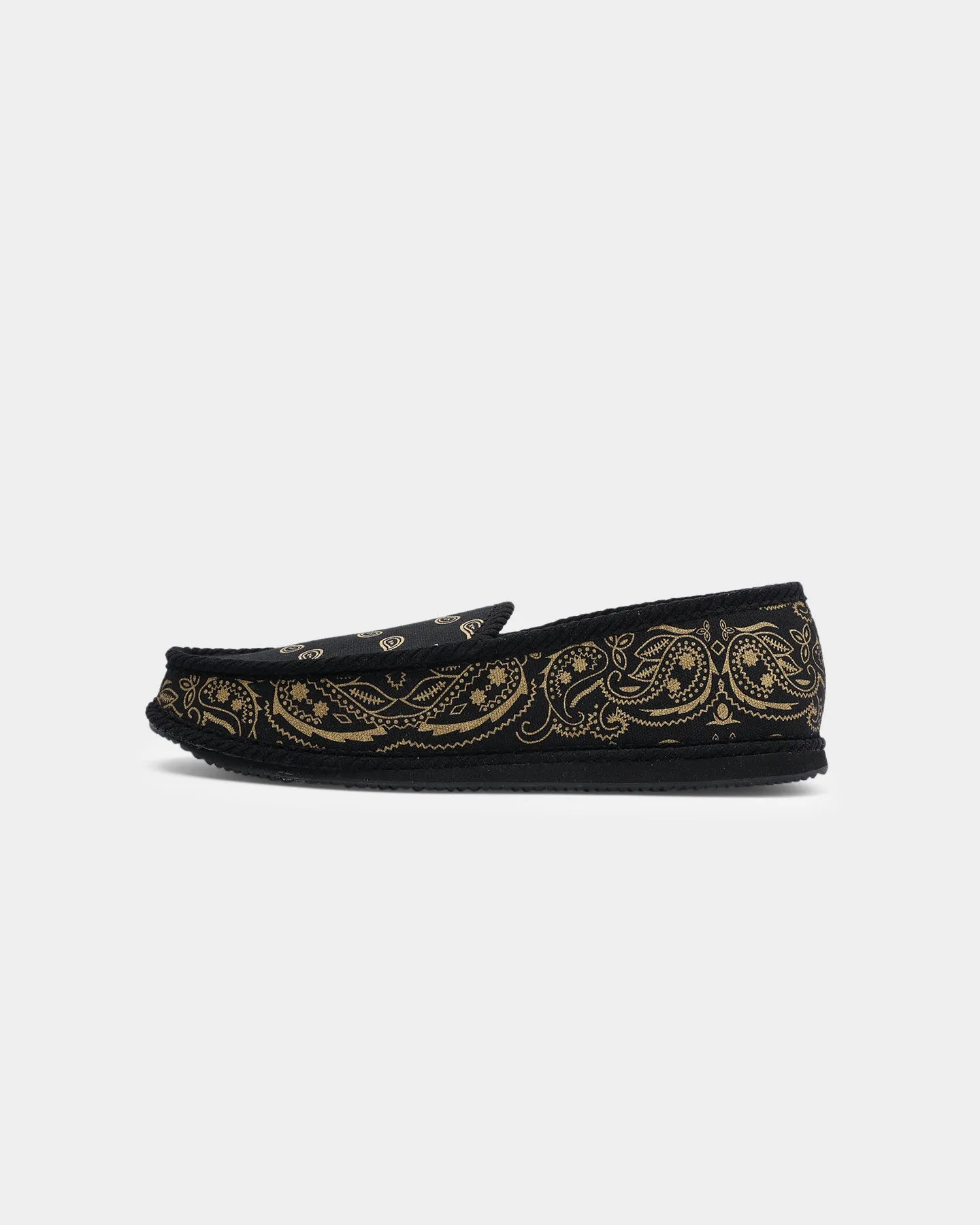 Goat Crew Bandana Slipper Black/Gold