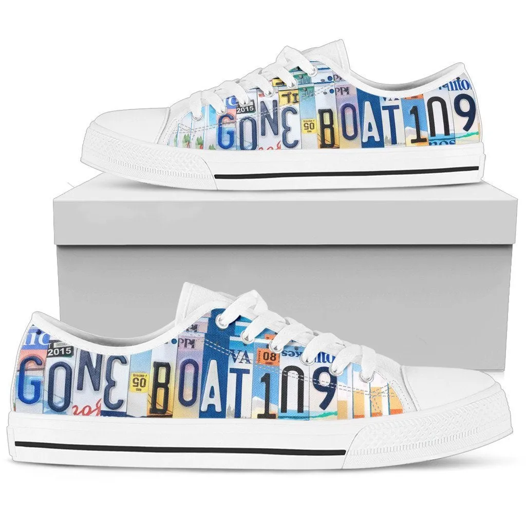 Gone Boating Low Top Shoes Men