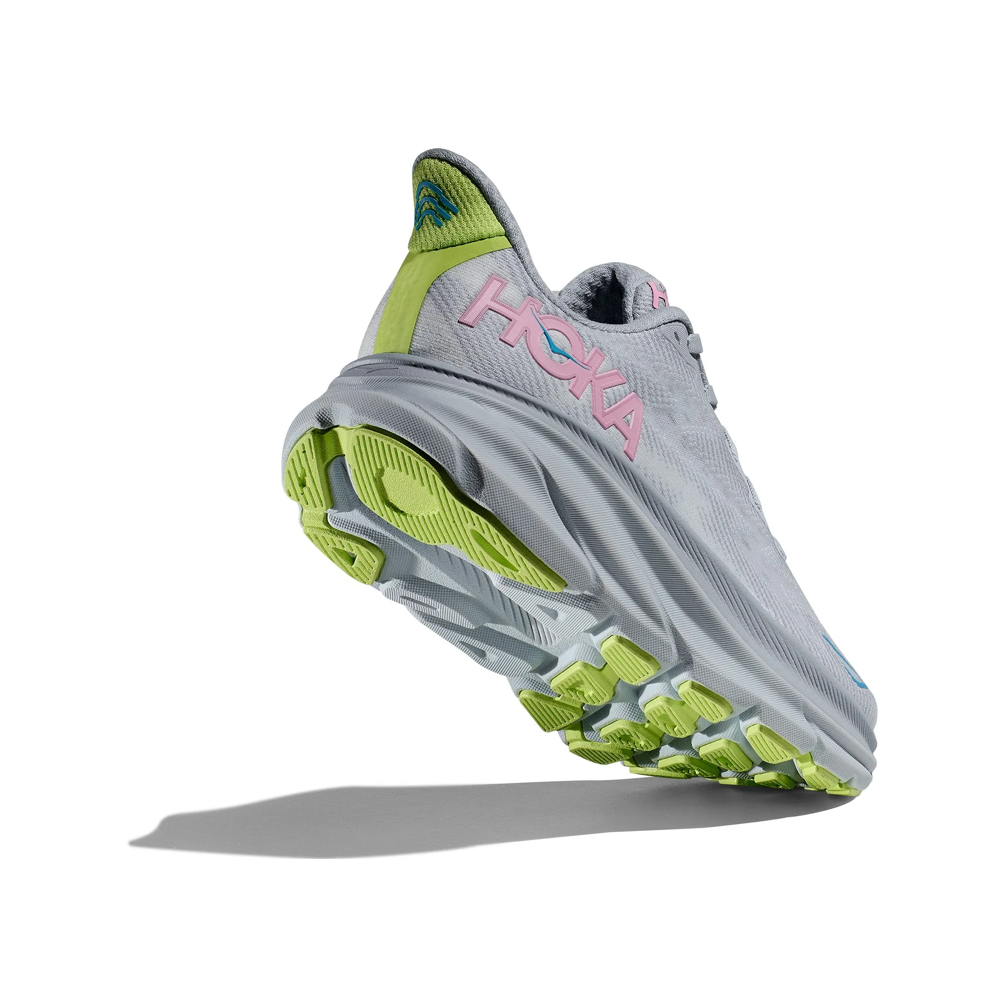 HOKA | Women's Clifton 9 Running Shoes - Gull/Sea Ice