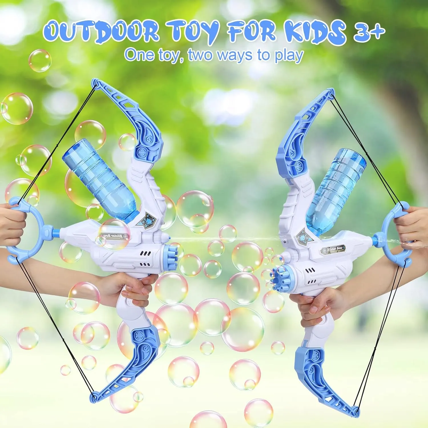 Interactive 2 In 1 Bubble Machine Bow