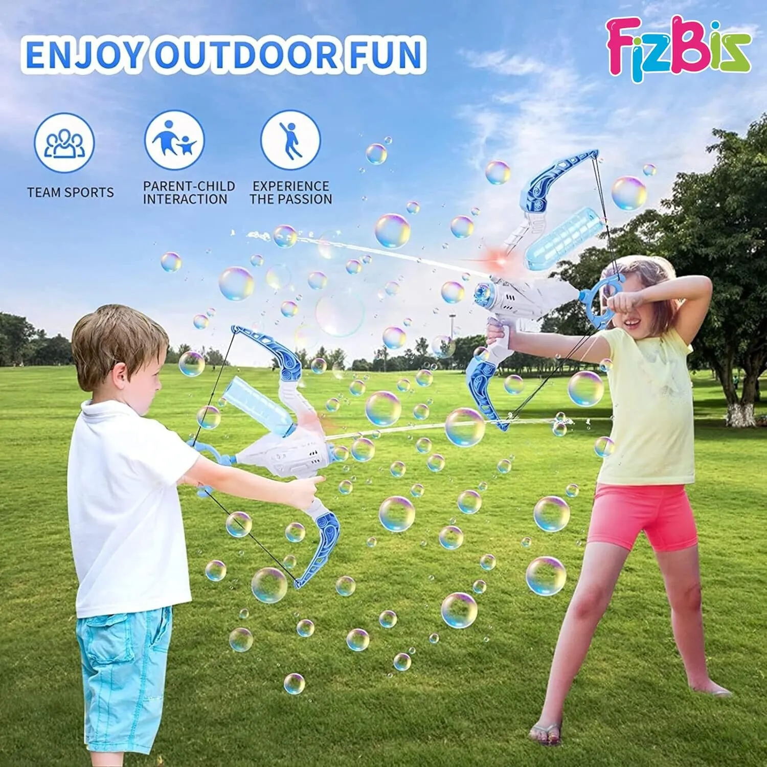 Interactive 2 In 1 Bubble Machine Bow