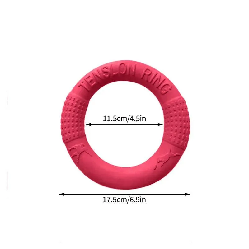 Interactive Dog Toy Flying Disk Training Play