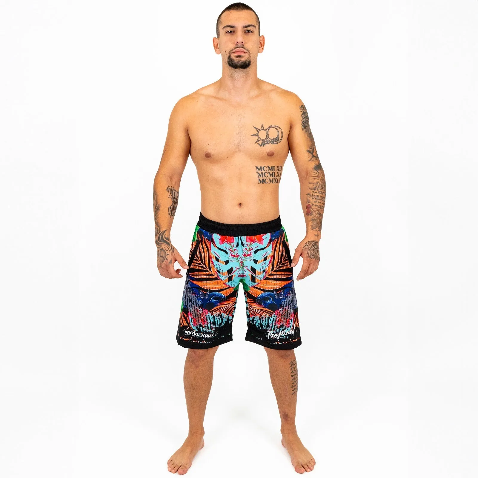 Knockout Tropical Training Shorts