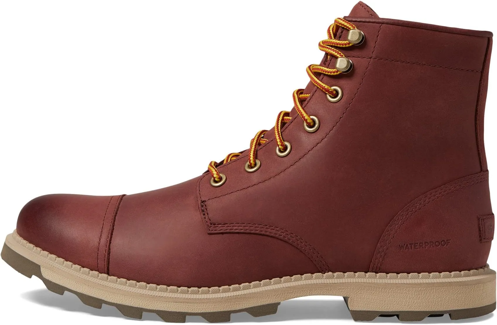 Lace-up boots Madson II Chore Waterproof SOREL, Spice/Major