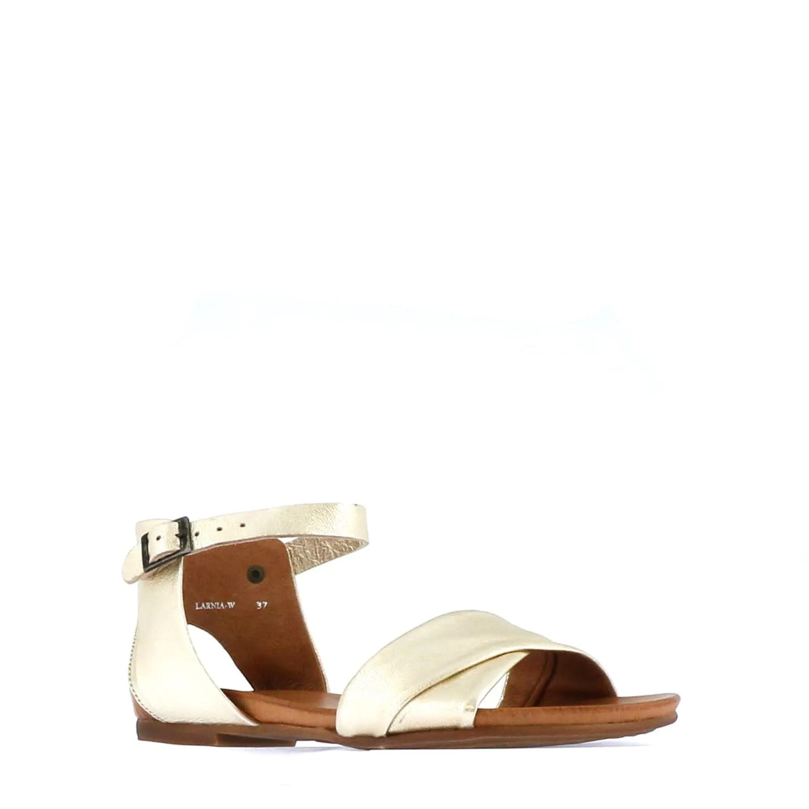 LARNIA ANKLE STRAP SANDALS LEATHER