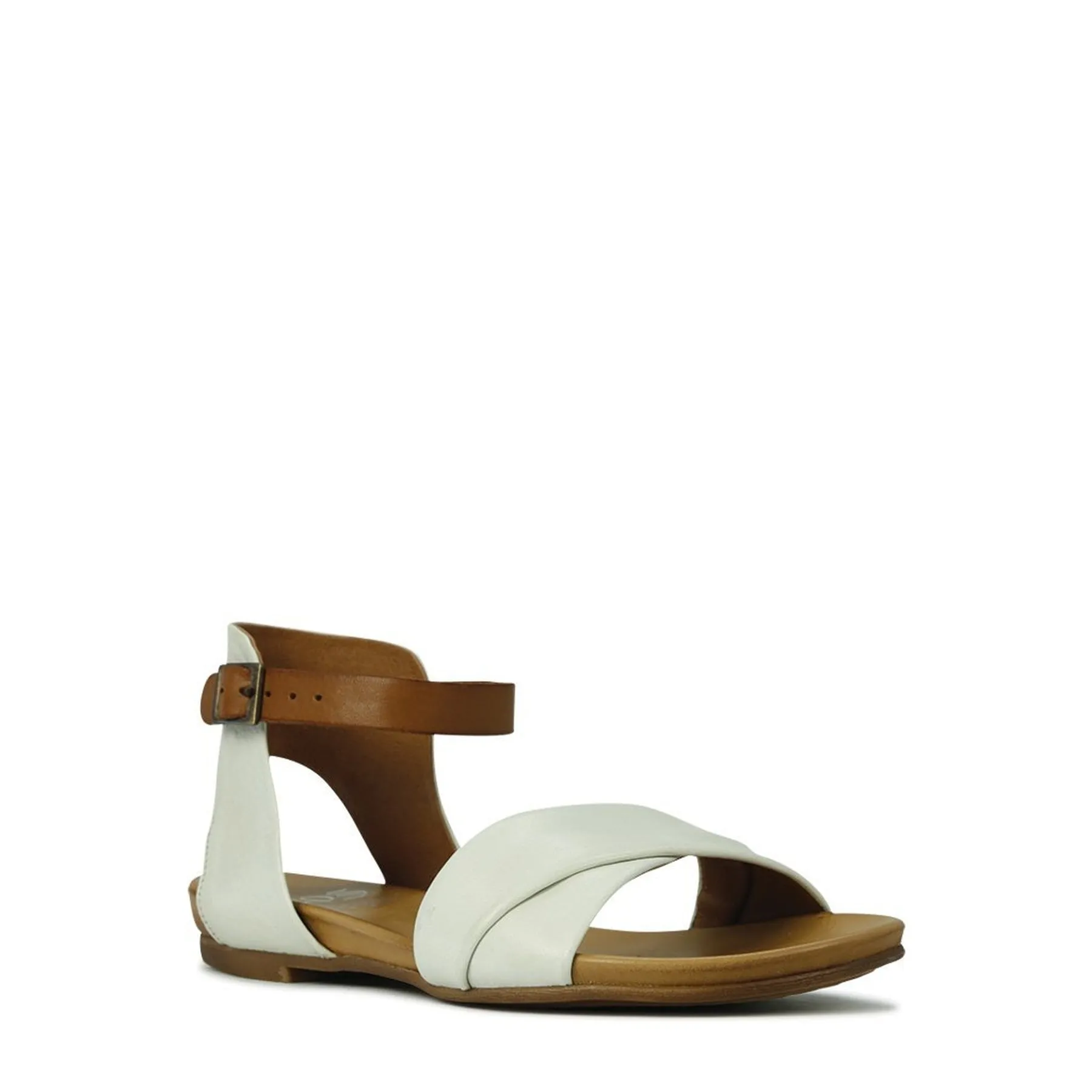 LARNIA ANKLE STRAP SANDALS LEATHER