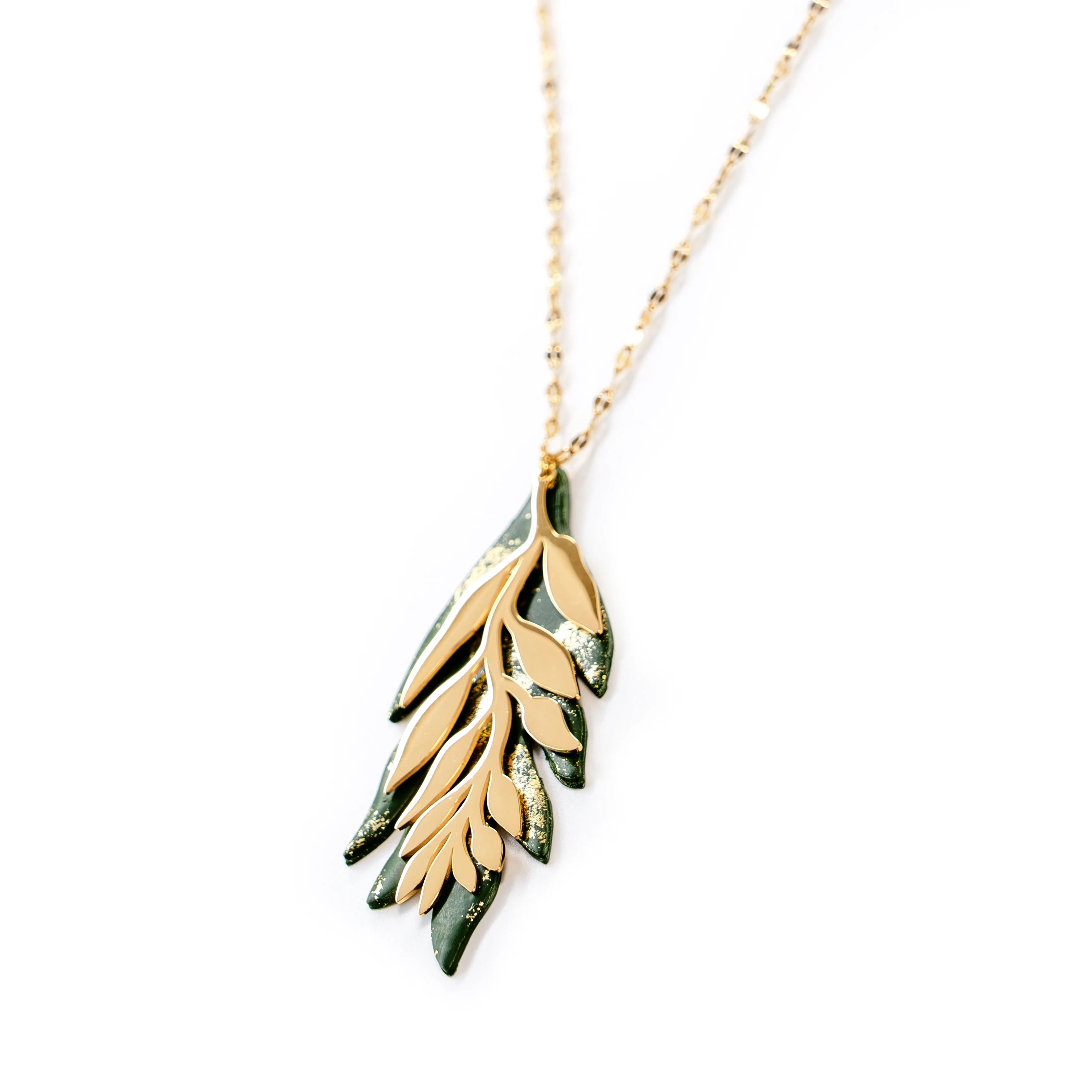 Leaf of Healing Necklace