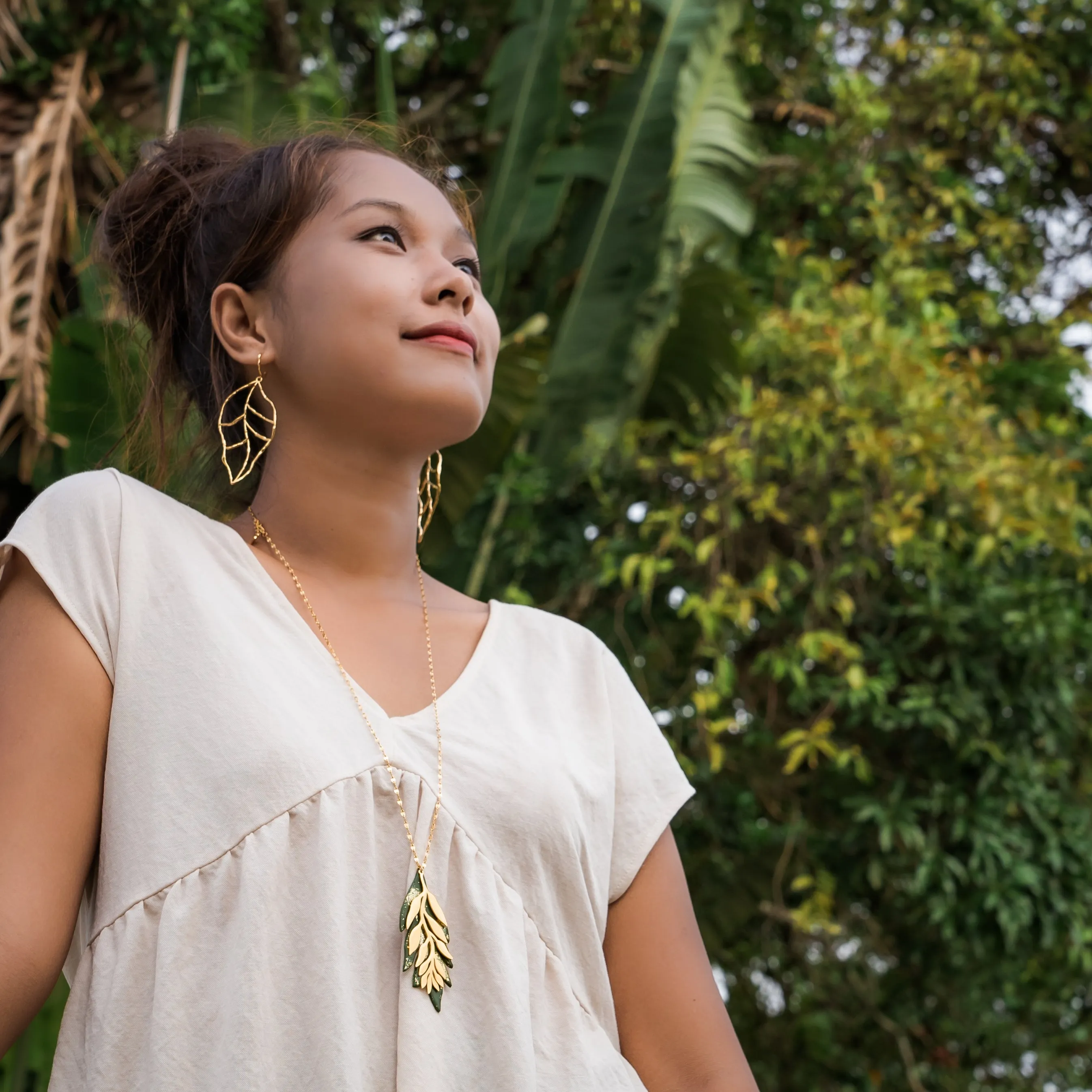 Leaf of Healing Necklace