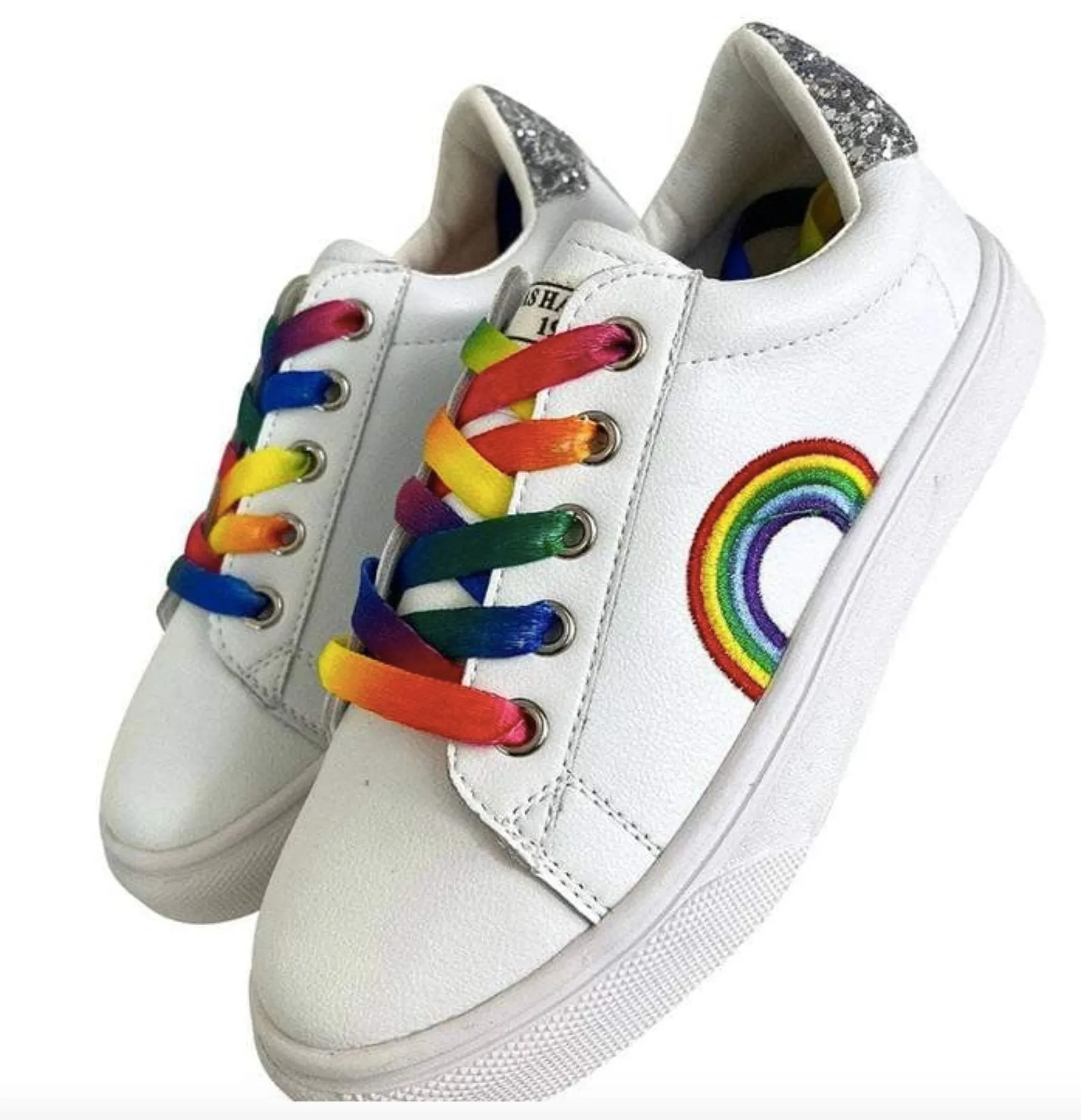 Lola and The Boys Girls Candy Rainbow Sneakers